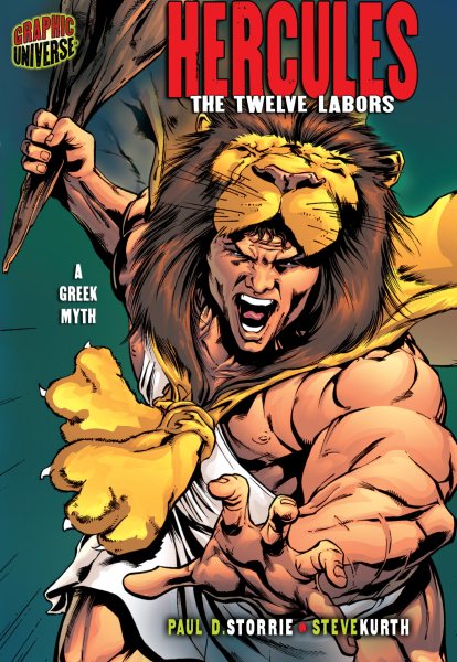 Hercules: The Twelve Labors [A Greek Myth] (Graphic Myths and Legends) cover