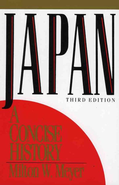 Japan: A Concise History (Littlefield Adams Quality Paperbacks) cover