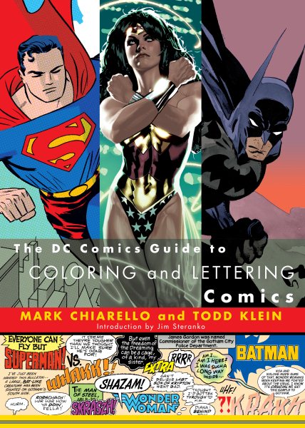 DC Comics Guide to Coloring and Lettering Comics cover