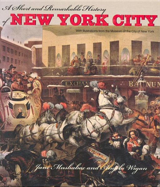 A Short and Remarkable History of New York City cover