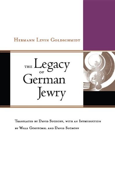 The Legacy of German Jewry cover