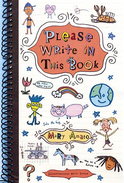 Please Write in this Book cover