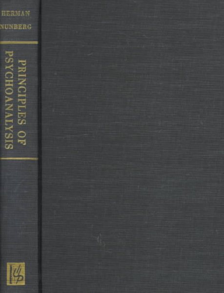 Principles of Psychoanalysis: Their Application to the Neuroses cover