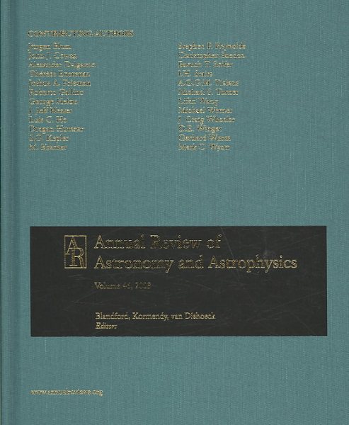 Annual Review of Astronomy and Astrophysics 2008 cover