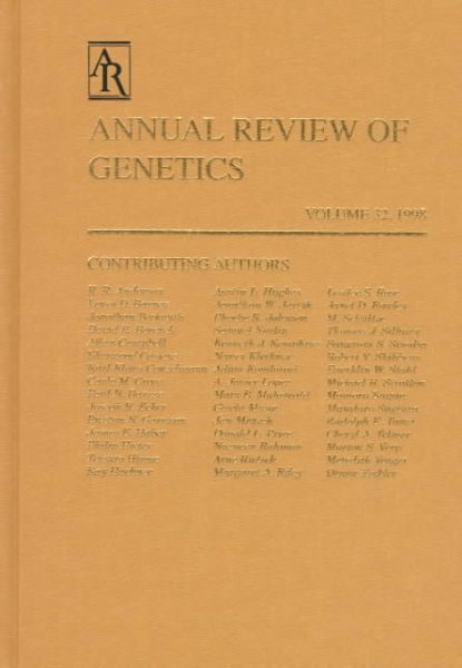 Annual Review of Genetics: 1998