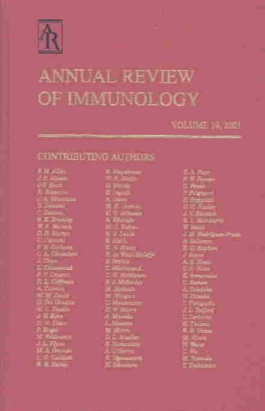 Annual Review of Immunology cover