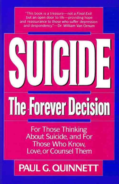 Suicide: The Forever Decision cover