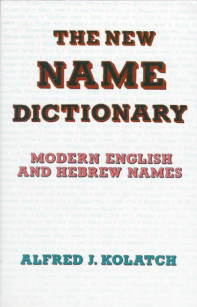 THE NEW NAME DICTIONARY cover