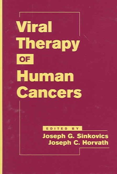 Viral Therapy of Human Cancers (Basic and Clinical Oncology) cover