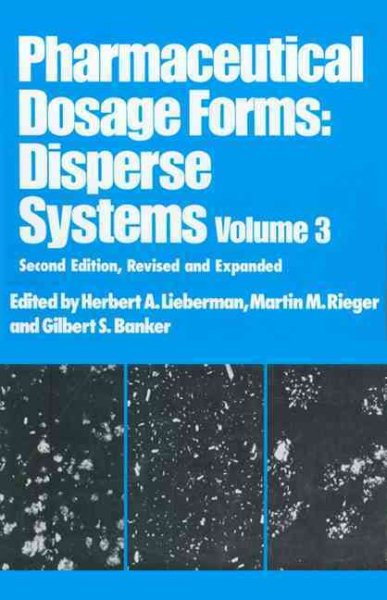 Pharmaceutical Dosage Forms: Disperse Systems cover