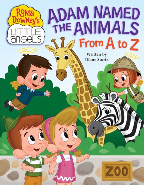 Adam Named the Animals from A to Z (Roma Downey's Little Angels) cover