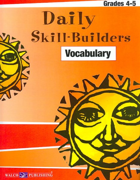 Daily Skill-Builders: Vocabulary : Grades 4-5 (Daily Skill-Builders English/Language Arts Series (4-5) Ser) cover