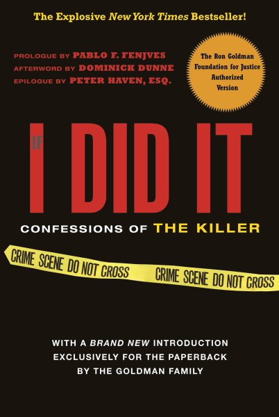 If I did it : Confessions of the Killer cover