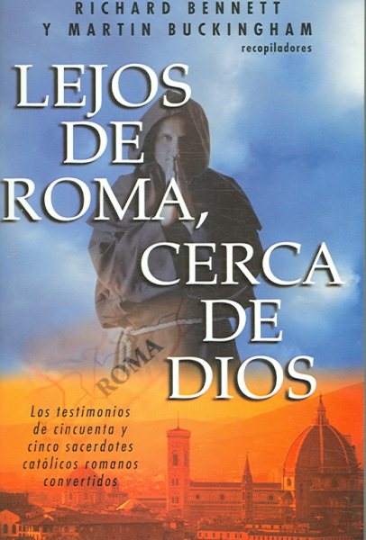 Lejos de Roma cerca de Dios (Spanish Edition) cover