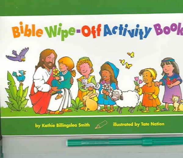 Bible Wipe-Off Activity Book cover