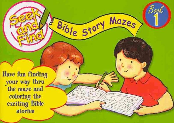 Seek and Find Bible Mazes: Seek and Find Bible Story Mazes cover