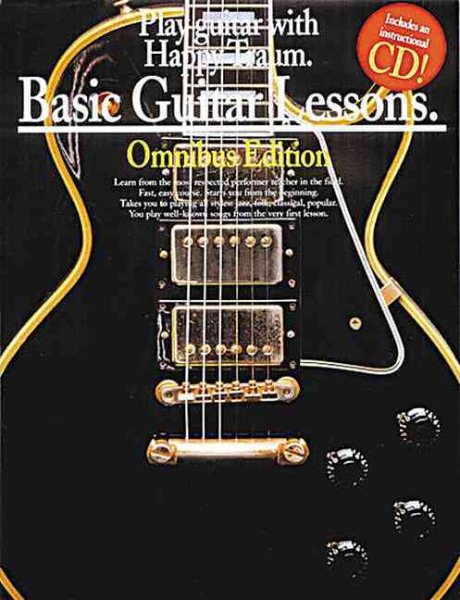 Basic Guitar Lessons Omnibus Edition (Guitar Books) cover
