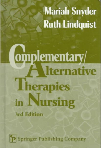 Complementary/Alternative Therapies in Nursing cover