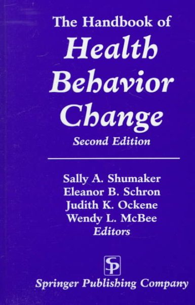 Handbook of Health Behavior Change cover