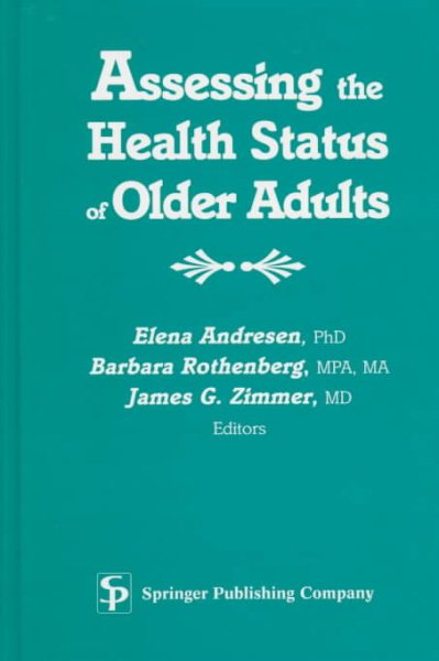 Assessing the Health Status of Older Adults cover