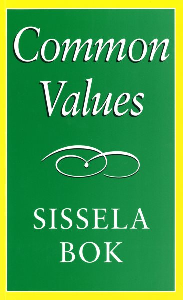 Common Values (Volume 1) (The Paul Anthony Brick Lectures) cover
