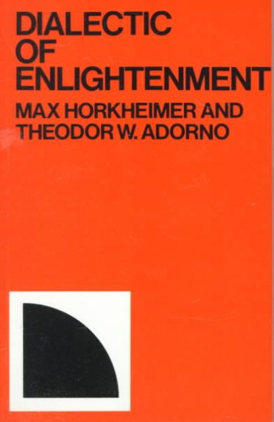 Dialectic of Enlightenment cover