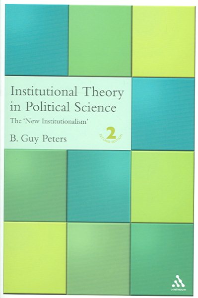 Institutional Theory in Political Science: 2nd Edition cover
