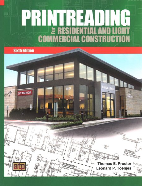Printreading for Residential and Light Commercial Construction 6th Edition cover