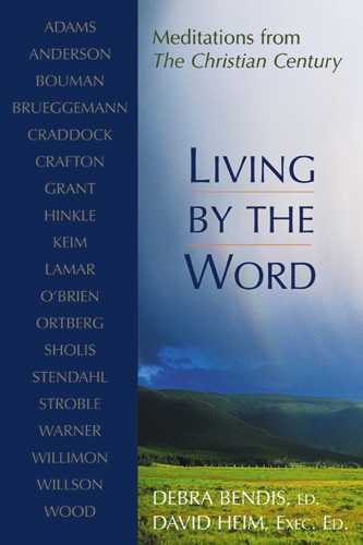 Living by the Word: Meditations from the Christian Century cover