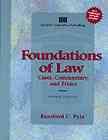 Foundations of Law: Cases, Commentary and Ethics cover