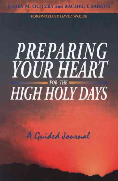 Preparing Your Heart for the High Holy Days: A Guided Journal cover