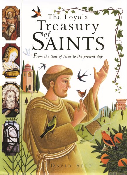 The Loyola Treasury of Saints cover