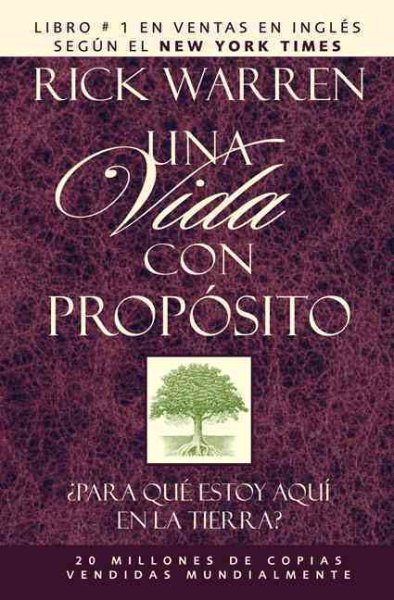 Una Vida con Proposito (Spanish Edition) cover