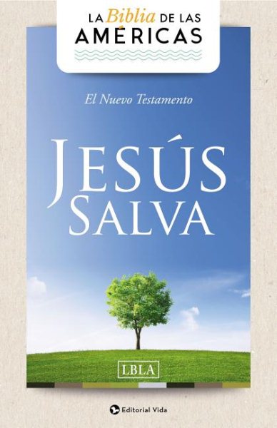 LBLA Nuevo Testamento 'Jesús Salva', Tapa Rústica (Spanish Edition) cover
