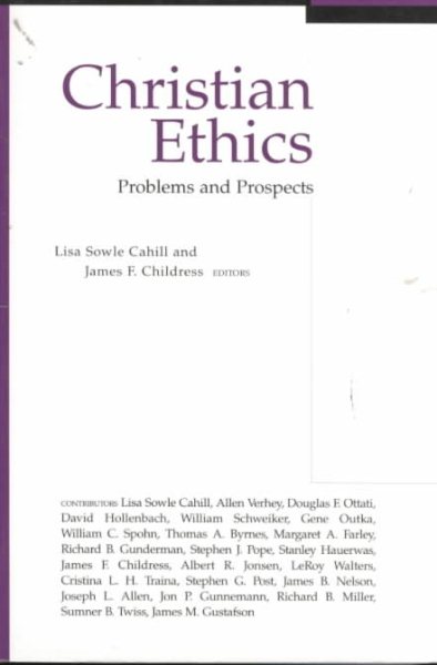 Christian Ethics: Problems and Prospects cover