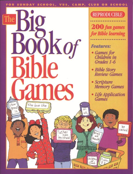 The Big Book of Bible Games #1 (Big Books) cover