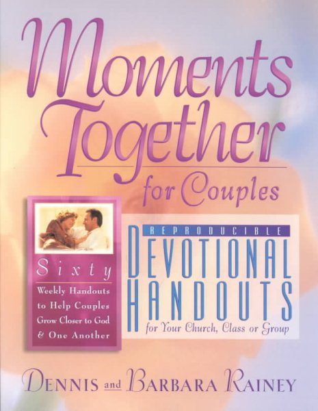 Moments Together for Couples: Devotional Handouts cover