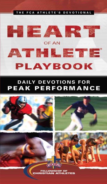 Heart of an Athlete Playbook: Daily Devotions for Peak Performance cover