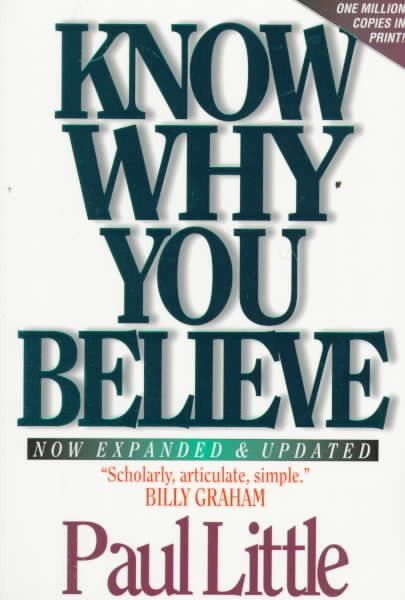 Know Why You Believe (Includes Study Guide) cover