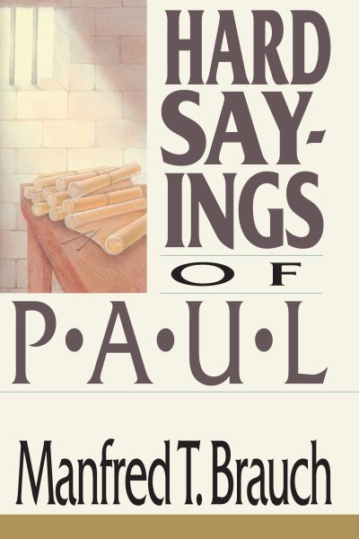 Hard Sayings of Paul cover