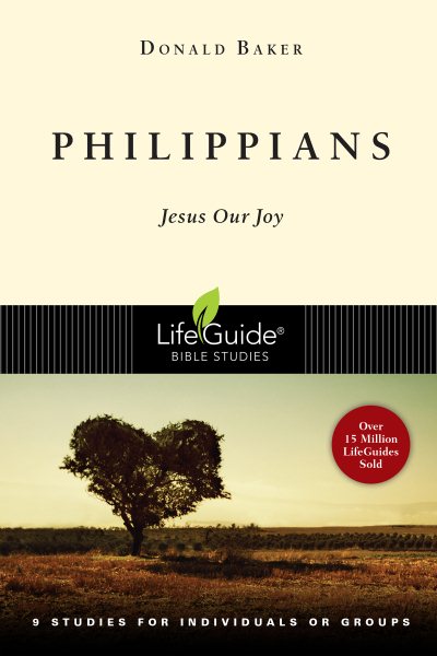 Philippians: Jesus Our Joy (LifeGuide Bible Studies) cover