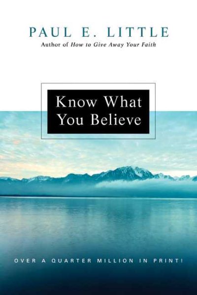 Know What You Believe cover