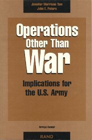 Operations Other Than War: Implications for the U.S. Army cover