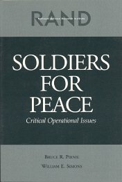 Soldiers for Peace: Critical Operational Issues cover