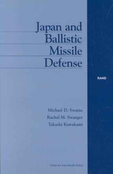 Japan and Ballistic Missile Defense cover