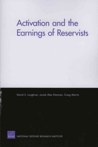 Activation and Earnings of Reservists cover