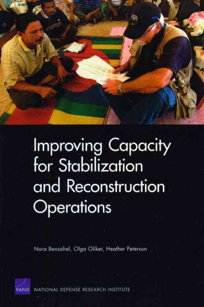 Improving Capacity for Stabilization and Reconstruction Operations cover