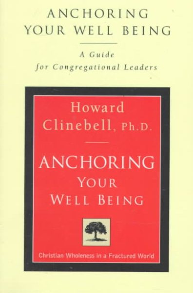 Anchoring Your Well Being: A Guide for Congregational Leaders cover