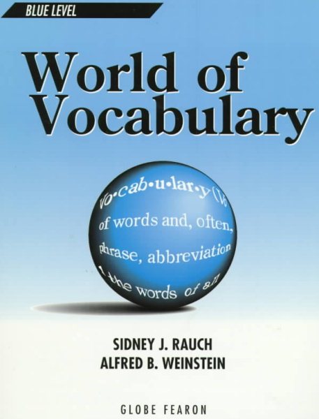WORLD OF VOCABULARY BLUE LEVEL SE 1996C (GLOBE WORLD OF VOCABULARY) cover