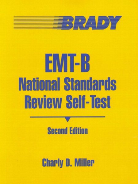 EMT-B National Standard Review Self-Test (2nd Edition) cover